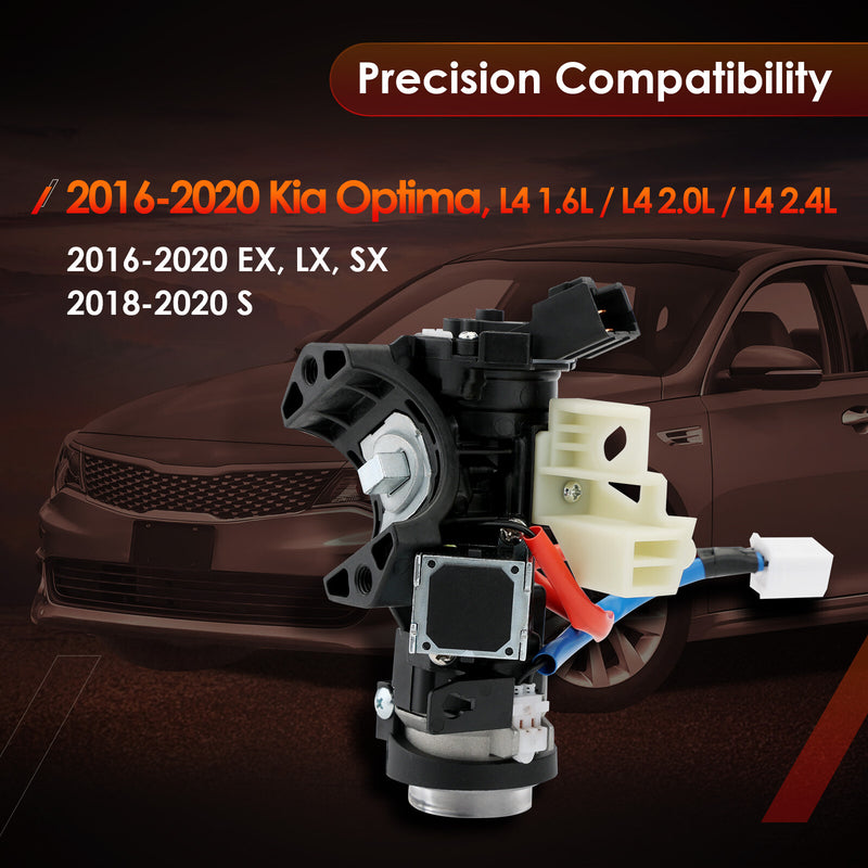8199135240 Ignition Lock Cylinder Switch & Cylinder Housing for Kia Optima 16 20