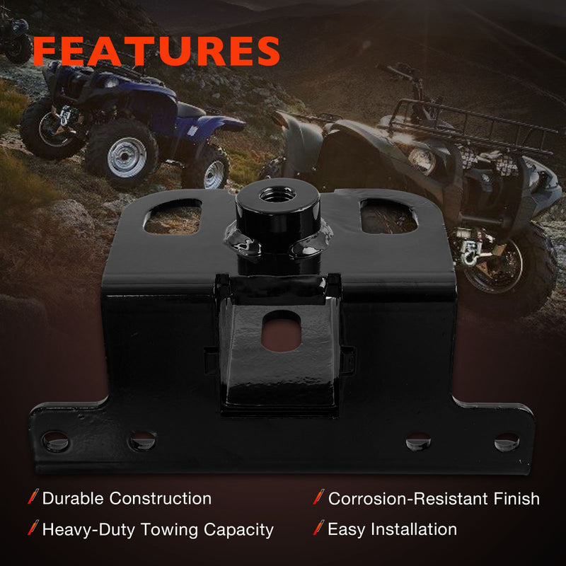101280 2 Inch ATV Receiver Hitch Adapter for Yamaha Grizzly Kodiak 550 07 23