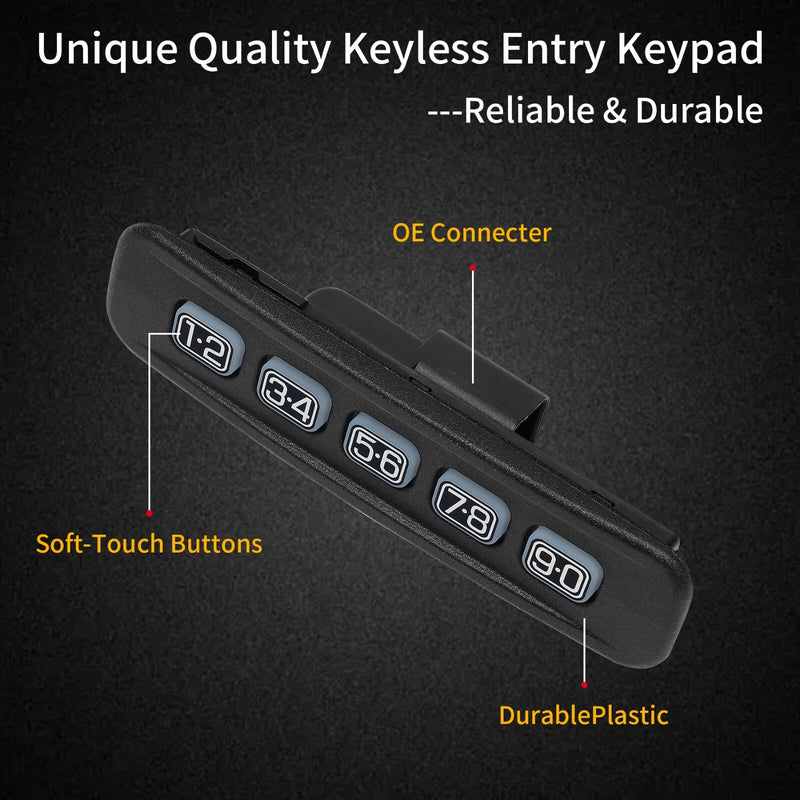 Driver Door Keyless Entry Number Keypad For 01 12 Lincoln Ford F 250 350 450 550