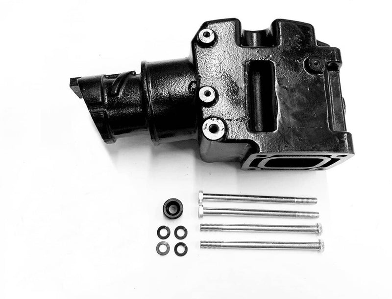 DURAFORCE Exhaust Manifold and Riser Kit for MerCruiser 4.3L V6 99746A17 807988Q03