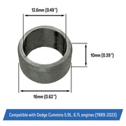 DURAFORCE 3902343 Cylinder Head Alignment Dowel Pins For Cummins 5.9L 6.7L Engines 6pk