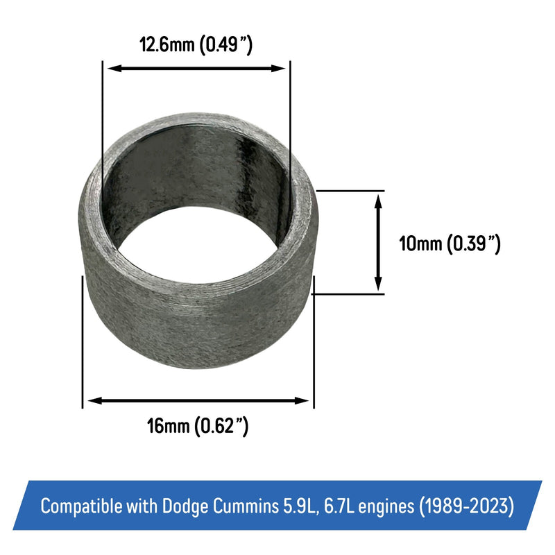 DURAFORCE 3902343 Cylinder Head Alignment Dowel Pins For Cummins 5.9L 6.7L Engines 6pk