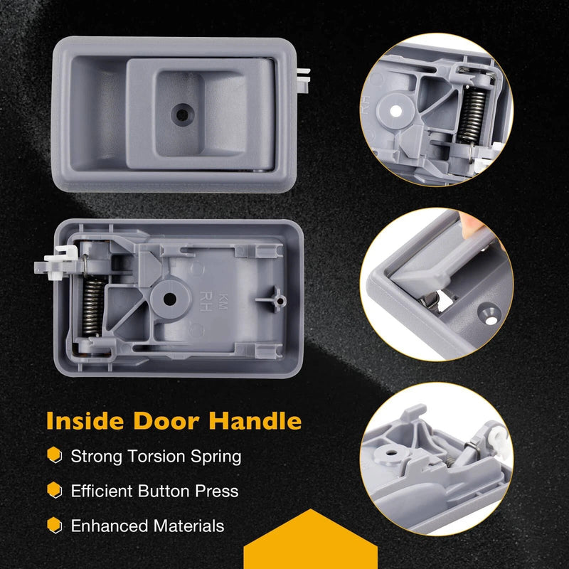 Exterior Interior Tailgate Door Handle Lock Cylinder Key for Toyota Tacoma 95-00