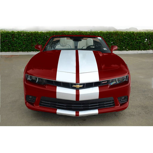 DURAFORCE 11 Inch Vinyl Rally Stripes Racing Stripe Kit for Chevy Camaro Hood Trunk Roof