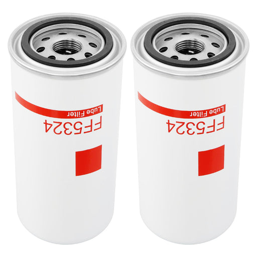 DURAFORCE FF5324 Fuel Filters for Fleetguard Caterpillar CAT Freightliner C7 C9 Engine 2X