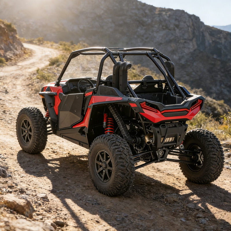 Snorkel Riser Kit for 2016-2021 Polaris RZR Turbo 4 S 4 XP 4 Painted Black