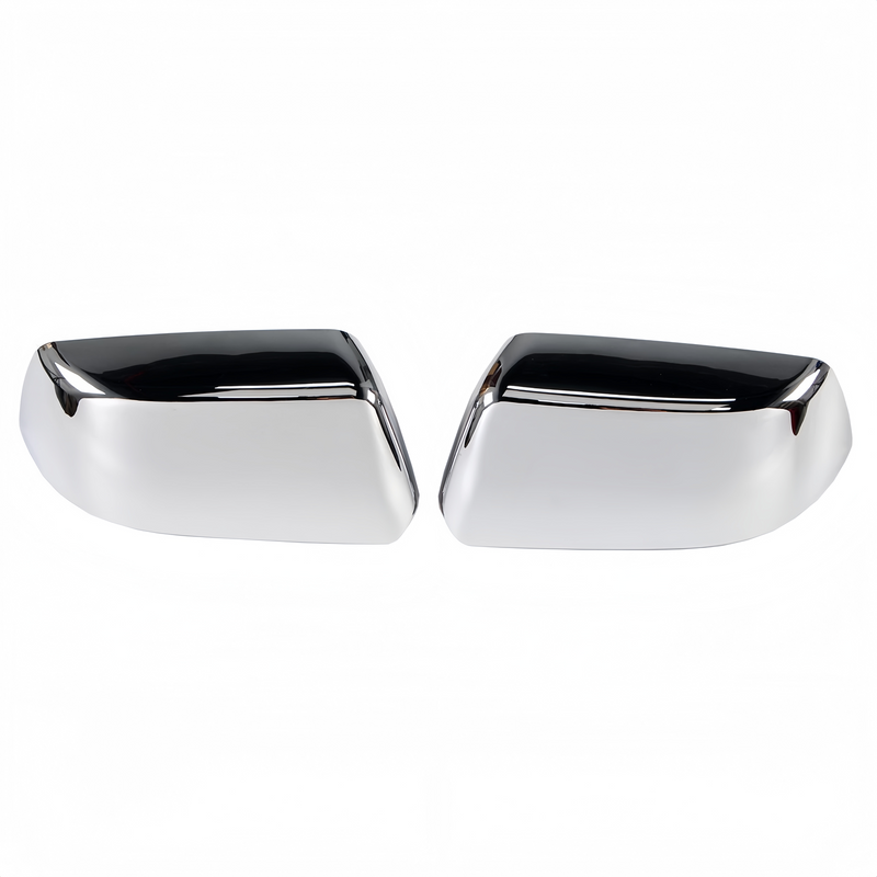 DURAFORCE Chrome Mirror Cover Trim for Chevy Silverado for GMC Sierra 2014-2018