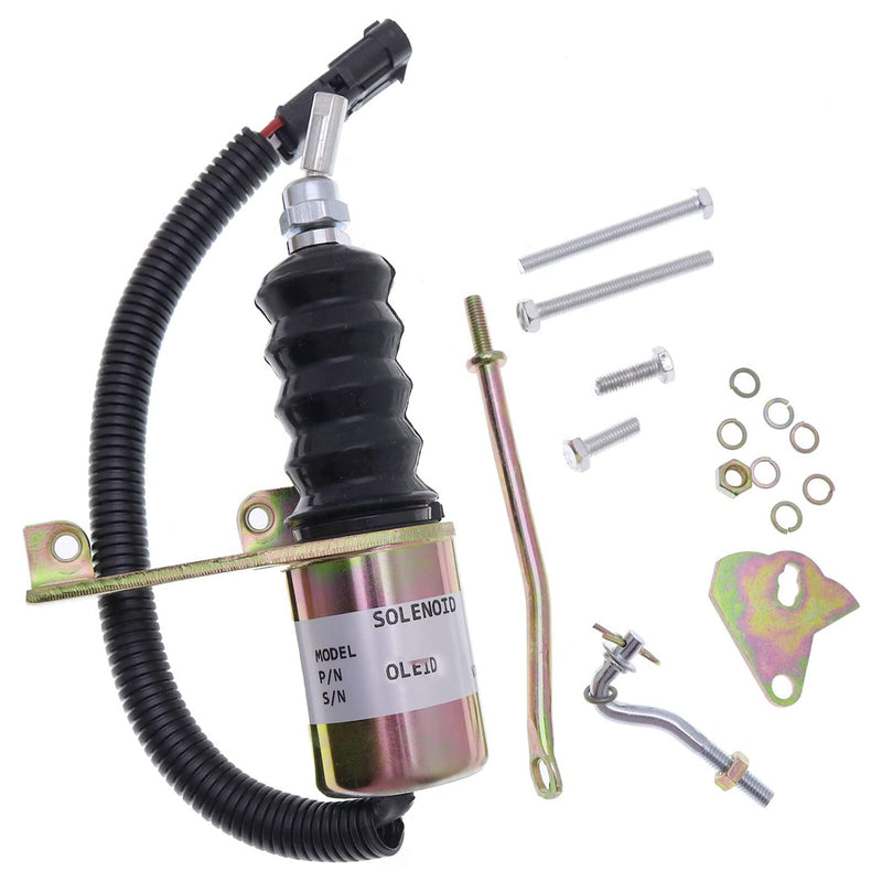 DURAFORCE Fuel Shutoff Solenoid SA-3742-12 3932017 For Cummins Deutz Bosch RSV 12V