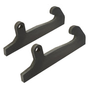 DURAFORCE Heavy Blank Quick Tach Bracket For JRB Loader mounts JRB 418 coupler w/ 4 Ears