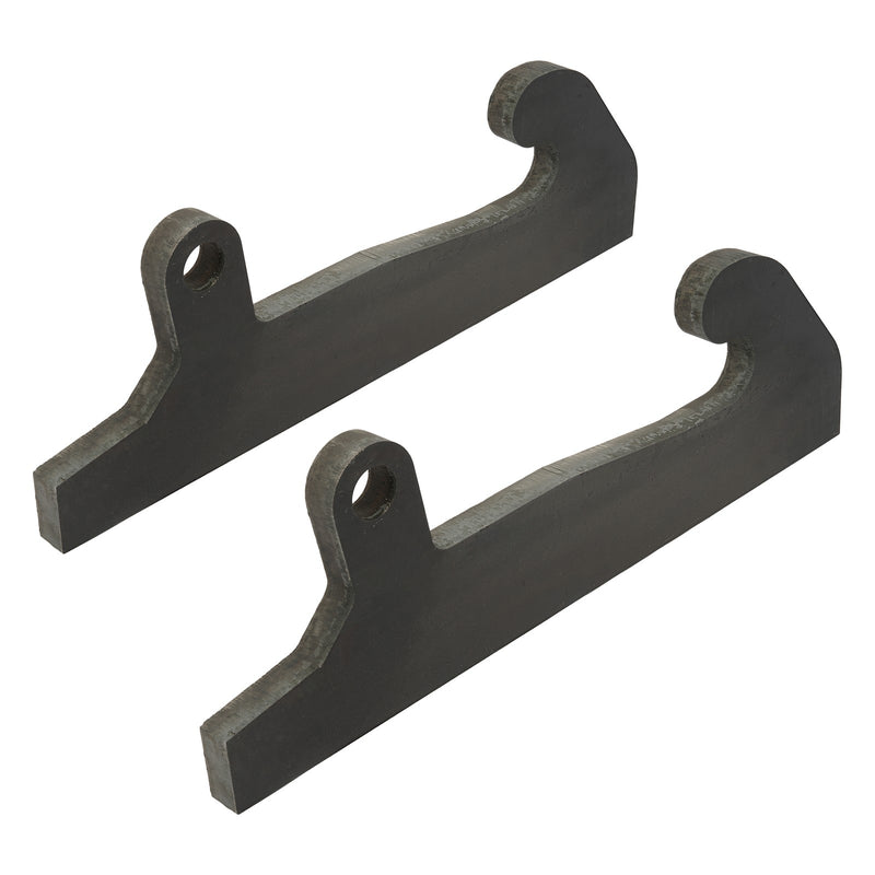 DURAFORCE Heavy Blank Quick Tach Bracket For JRB Loader mounts JRB 418 coupler w/ 4 Ears