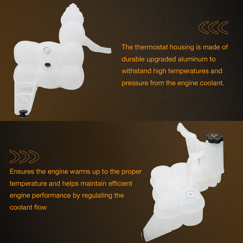 603 839 Engine Coolant Reservoir for Ram 2013 to 2018 2500 3500 4500 5500 Cap