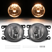 DURAFORCE Clear Lens Fog Lights Bumper Lamps 2Pcs New for Ford Explorer 2011-2015