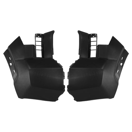 DURAFORCE Front Bumper End Caps Panel Covers for Toyota Tundra 2022-2024 No Sensor Hole