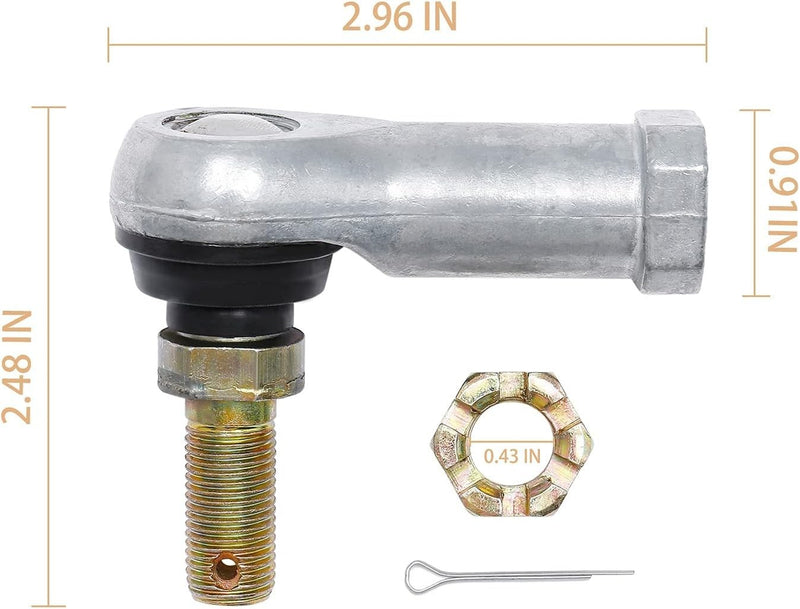 Tie Rod End Kit Ball Joint Set for Honda Foreman Rincon 500 650 680 1993 2016