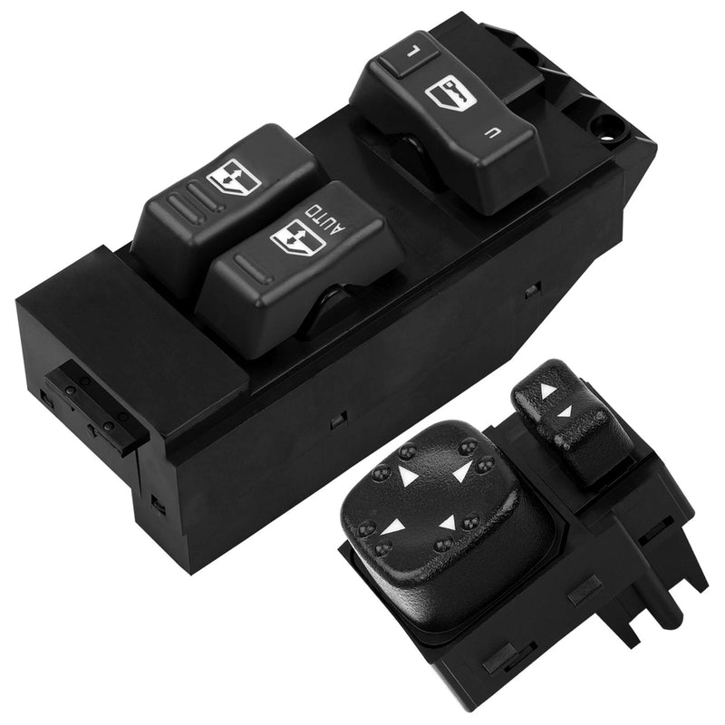 Power Window Door Mirror Switch for Chevy Silverado GMC Sierra 00 02 1500 2500