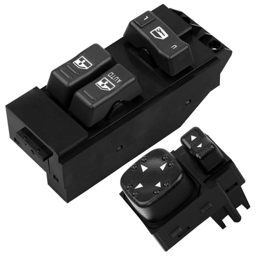 DURAFORCE Power Window Door Mirror Switch for Chevy Silverado GMC Sierra 00 02 1500 2500