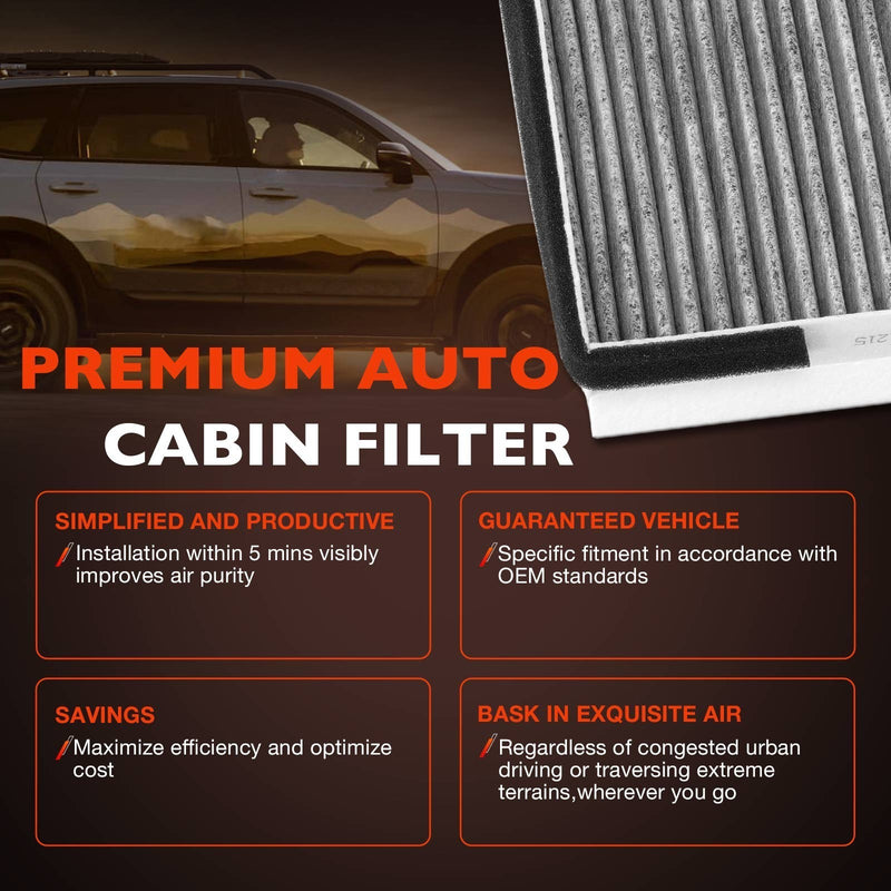 Engine Cabin Air Filter Set for Kia Telluride Hyundai Santa Fe 3.8L 2.0L