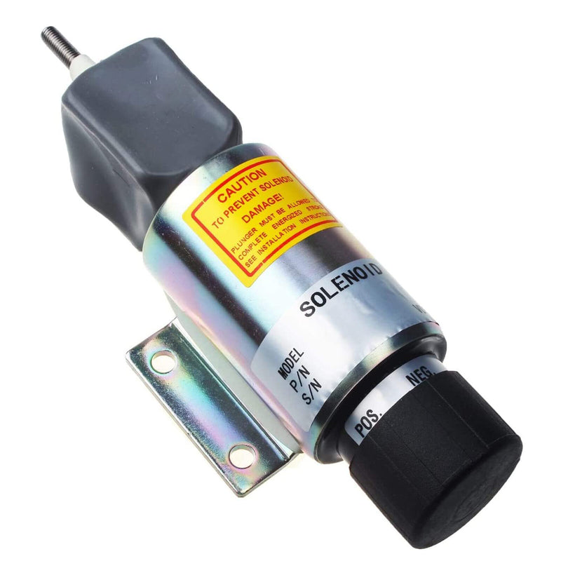 12V Fuel ShutDown Solenoid 2001-12E2U1B1S1A 3040174 Compatible for Woodward