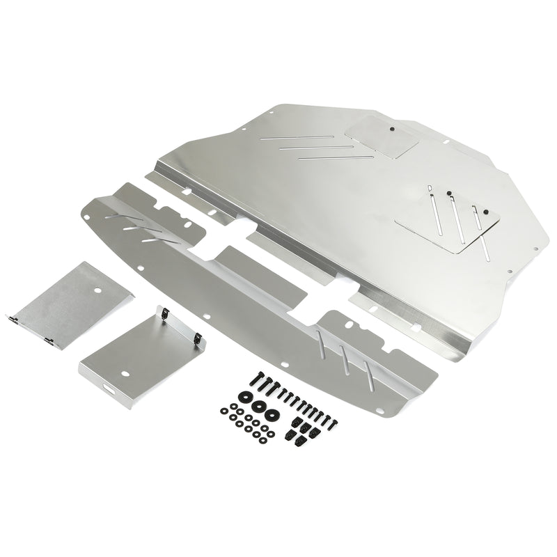 Engine Splash Shield Under Tray Skid Plate for Subaru WRX Impreza 11 14 Aluminum