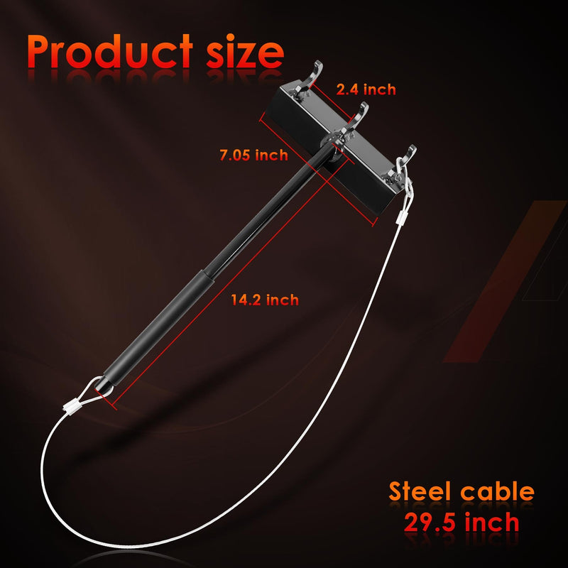 Chain Link Fence Heavy Duty Top Rail Fabric Hanging Tool with Hook Rail Bracket