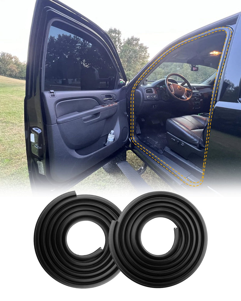 22766400 Weatherstrip Seal for 2007 2014 Chevy GMC Silverado Sierra 1500 2PCS
