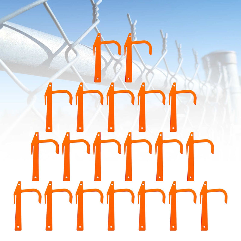 Chain Link Fence Metal Banana Clip Tensioning Stretching Tool 20Pcs