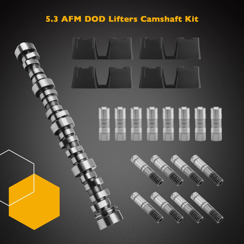 Lifters Camshaft Head Gasket Bolt Set for Chevy Silverado GMC Sierra 5.3L 07-13