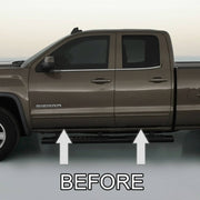 DURAFORCE Chrome Side Door Rocker Panel Molding for GMC Sierra 14-17