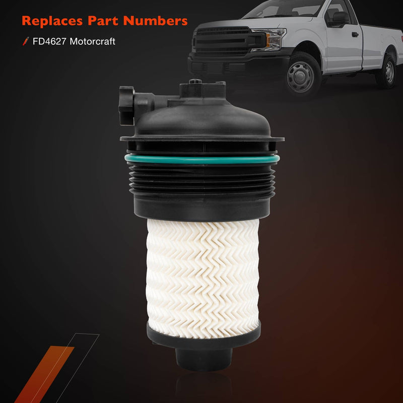 FD4627 Inline Diesel Fuel Filter Kit for Ford F 150 2018 2020 3.0L Engines