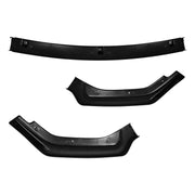 DURAFORCE Glossy Black Front Bumper Lip Splitter Chin For 2018-2024 Infiniti Q50 Luxe Base