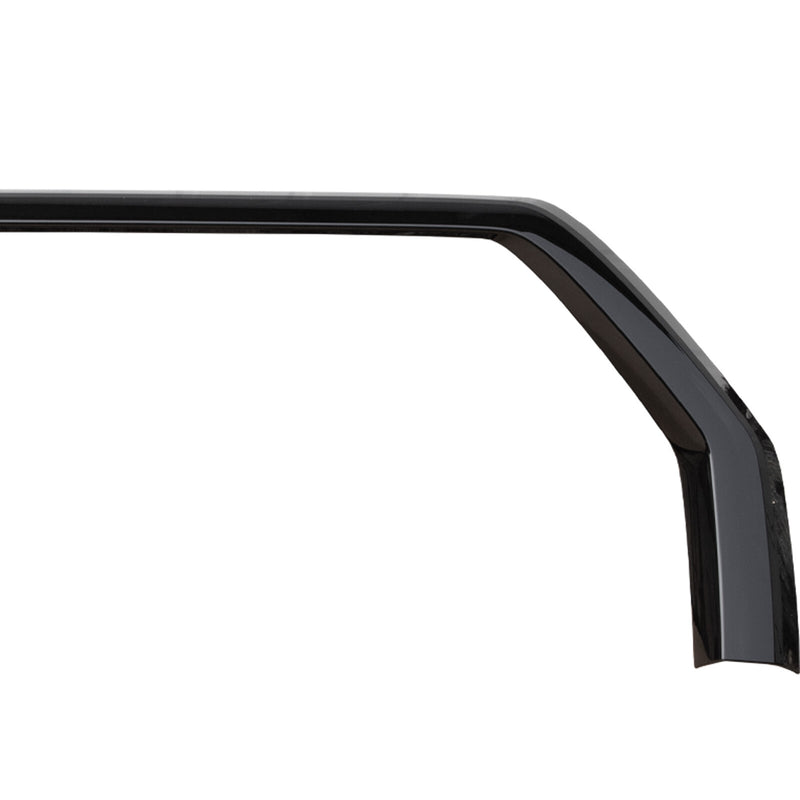 DURAFORCE 3PCS Glossy Black Front Grille Trim Molding Set For Toyota Tundra 2022 2023 2024