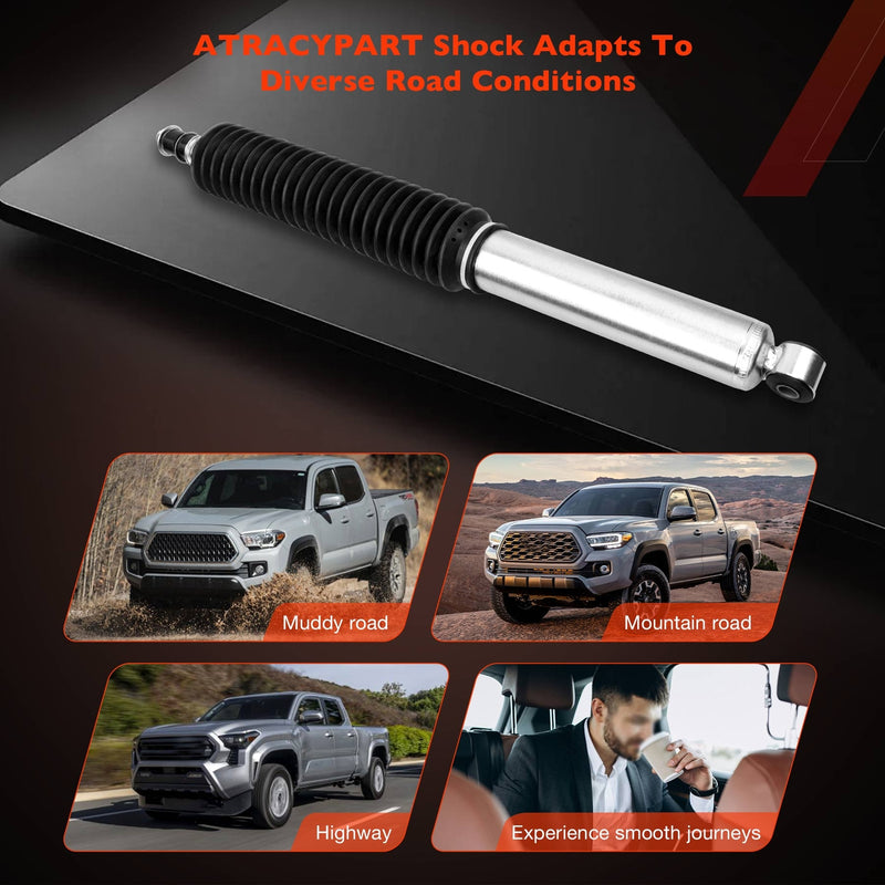 24186728 Rear Absorber Shock With Rear Lift 0 1 For Toyota Tacoma 4WD 05 23 2 Piece
