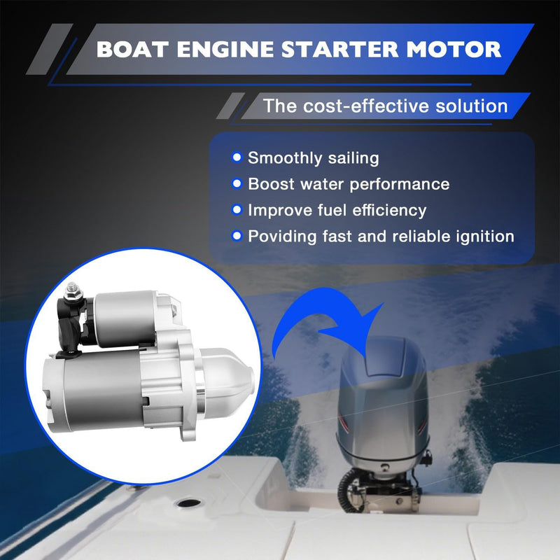 3110098L10 Boat Outboard Engine Starter Motor for Suzuki DF70A DF225T 2017 2024
