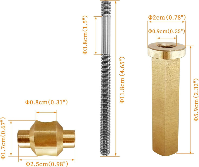 R0357500 Clamp Ring Knob Assembly Threaded Rod For Zodiac CV CL Jandy Filter