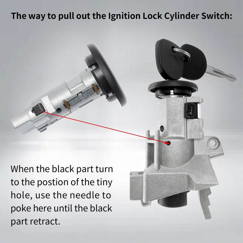 Ignition Lock Cylinder Switch Housing For Chevy Silverado GMC Sierra 03 To 07