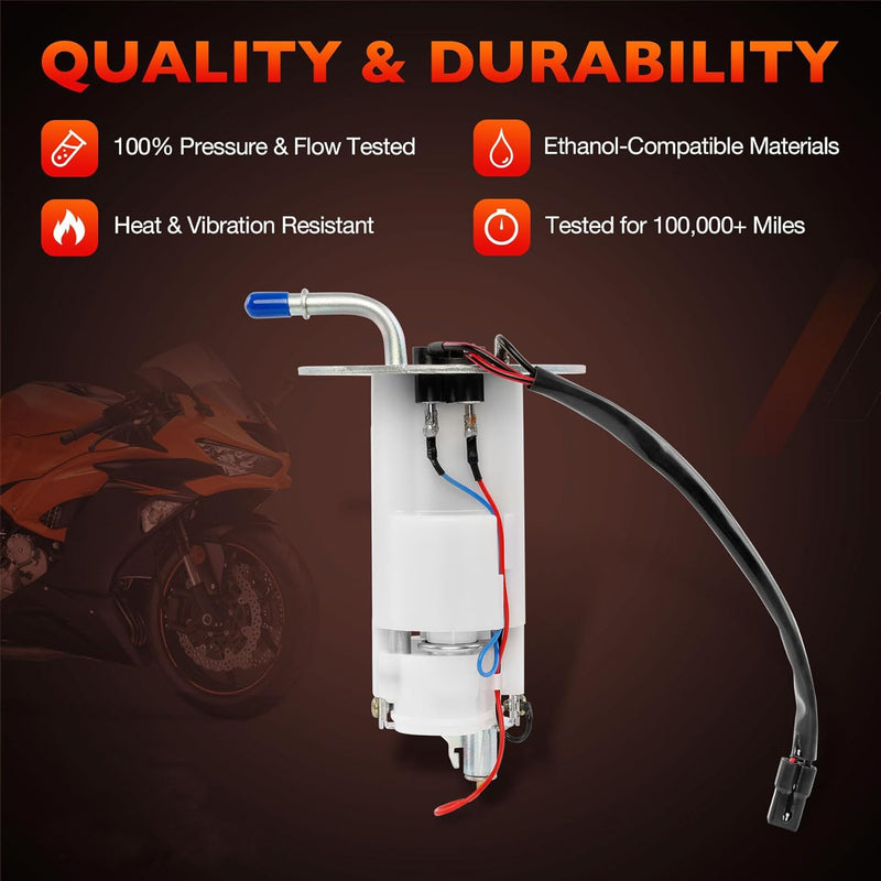 490400023 Fuel Pump Assembly For Kawasaki 2007 To 2022 Ninja ZX6R ZX600R ZX636
