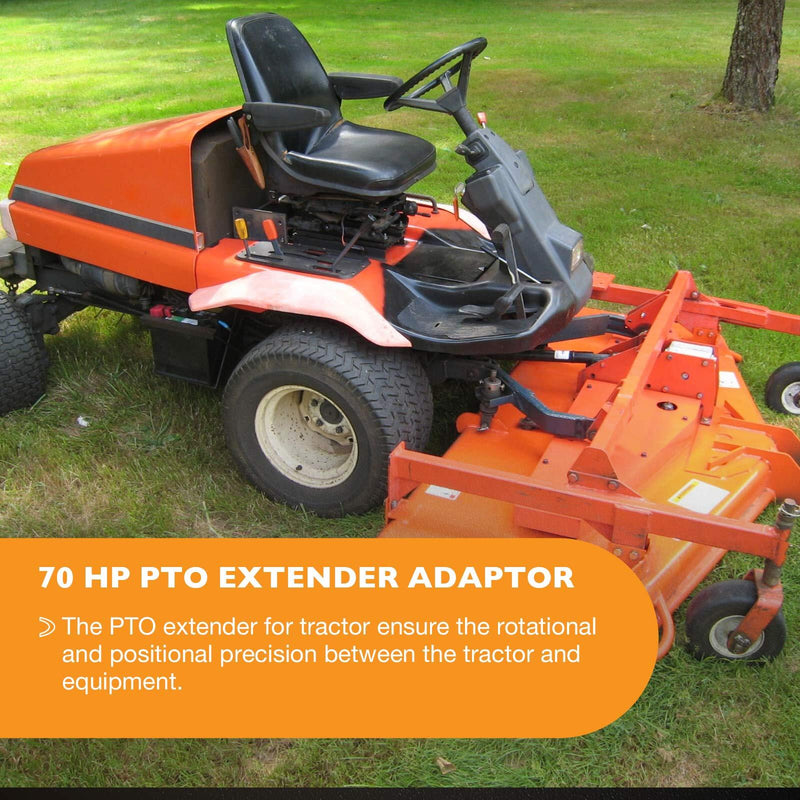 PTO Extender Adaptor Female 21 Male 6 1 3 8 Spline for 70HP Engine