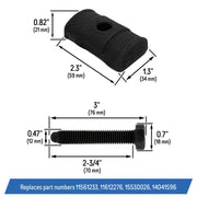 DURAFORCE 11561233 11612276 Torsion Bar Key Adjustment Block and Bolt for Silverado Escalade