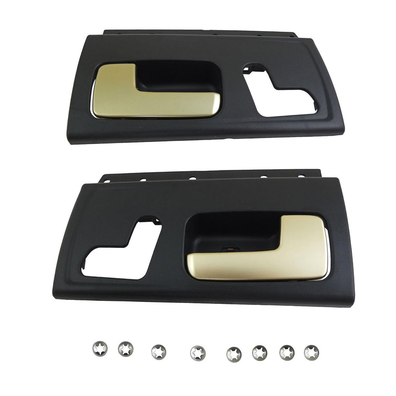 Driver Passenger Interior Door Handle for Lincoln Town Car 2003 2011 2 Piece