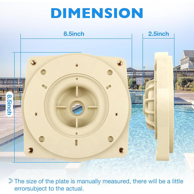 356012 Seal Plate Almond for Pentair SuperFlo Sta-Rite Pool Pump Mounting Plate