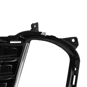 DURAFORCE 2Pcs Fog Light Cover For 2019-2024 Ford Edge Front Bumper Chrome Trim w/Bezel