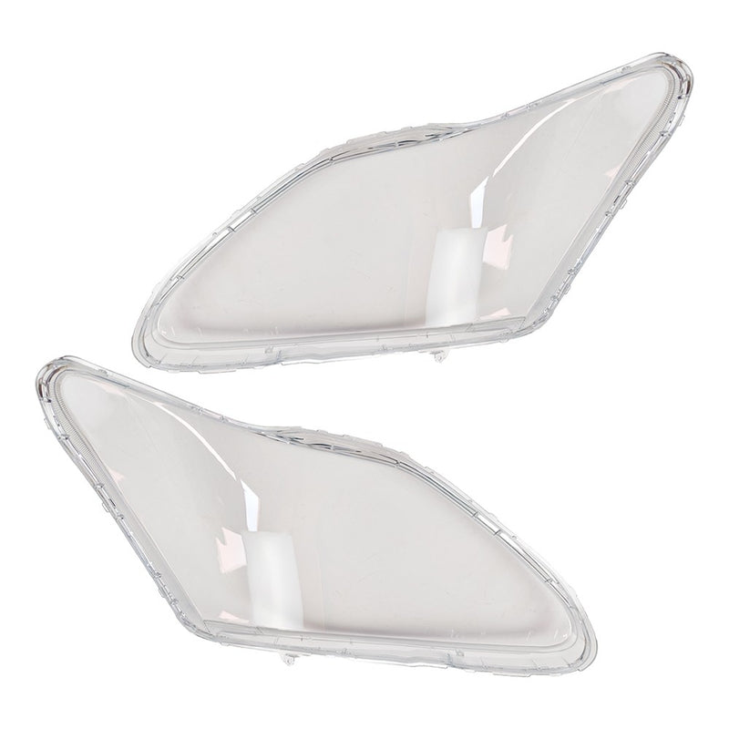 Front Headlight Lens Headlamp Cover Left Right Pair for Lexus LS430 2004 06