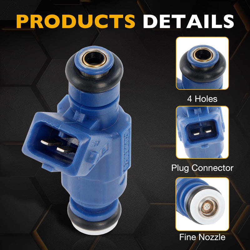 0280156029 4.0 Fuel Injector for Ford Ranger Explorer Mazda 2001 to 2003 6 Piece