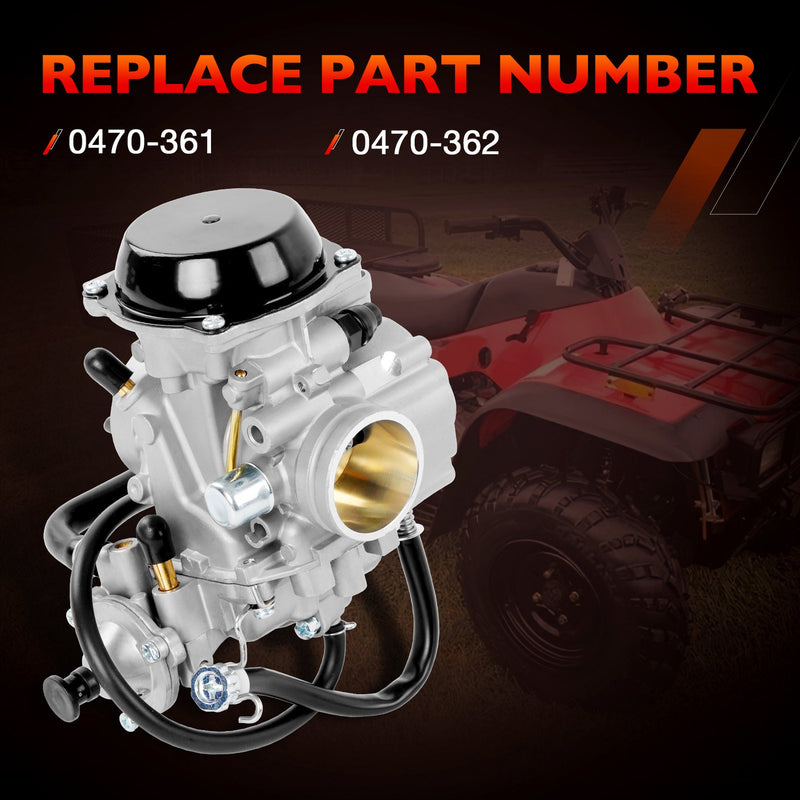 0470 362 0470 361 Carburetor Kit for Arctic Cat ATV 400 500 2x4 4x4 1998 2001