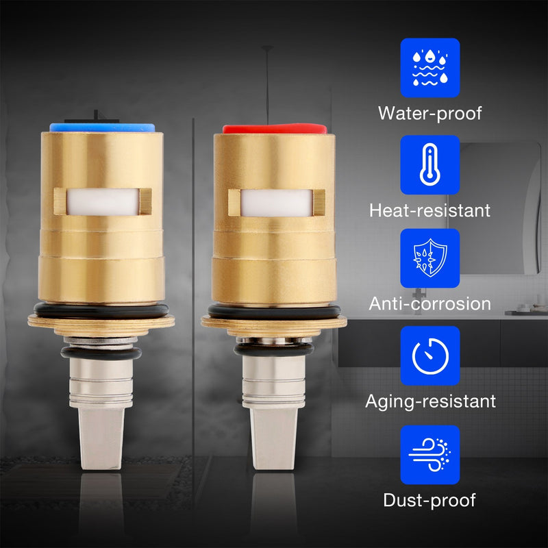 1099XKJKABNF 1100XKJKABNF Ceramic 1/4 Turn Cold and Hot Valve Cartridge Kit