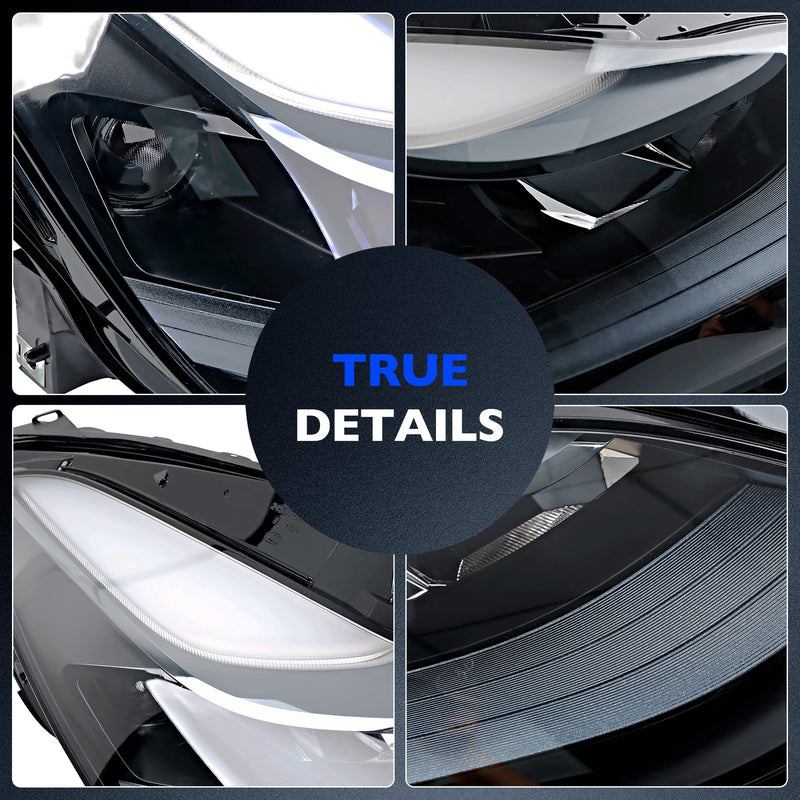 151495300 Headlight Assembly Right Passenger Side for Tesla Model 3 Y 21 to 23