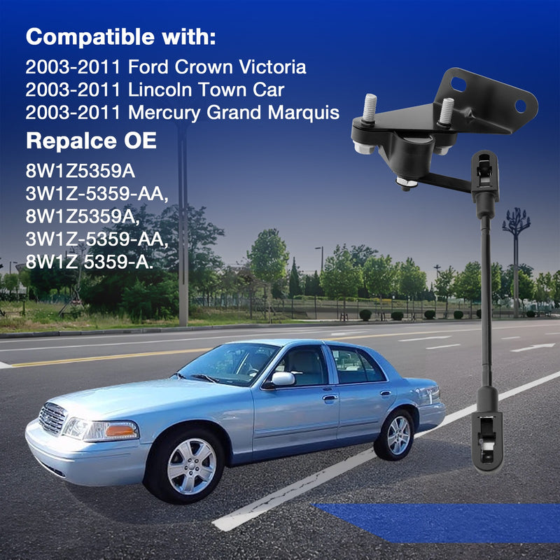 Rear Air Suspension Ride Height Level Sensor for 2003 2011 Ford Lincoln Mercury