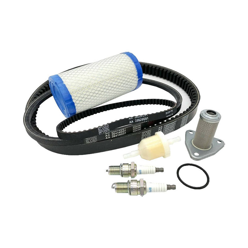 DURAFORCE Tune Up Kit For 06 07 EZGO TXT ST350 Drive Starter Timing Belt Filter Plug
