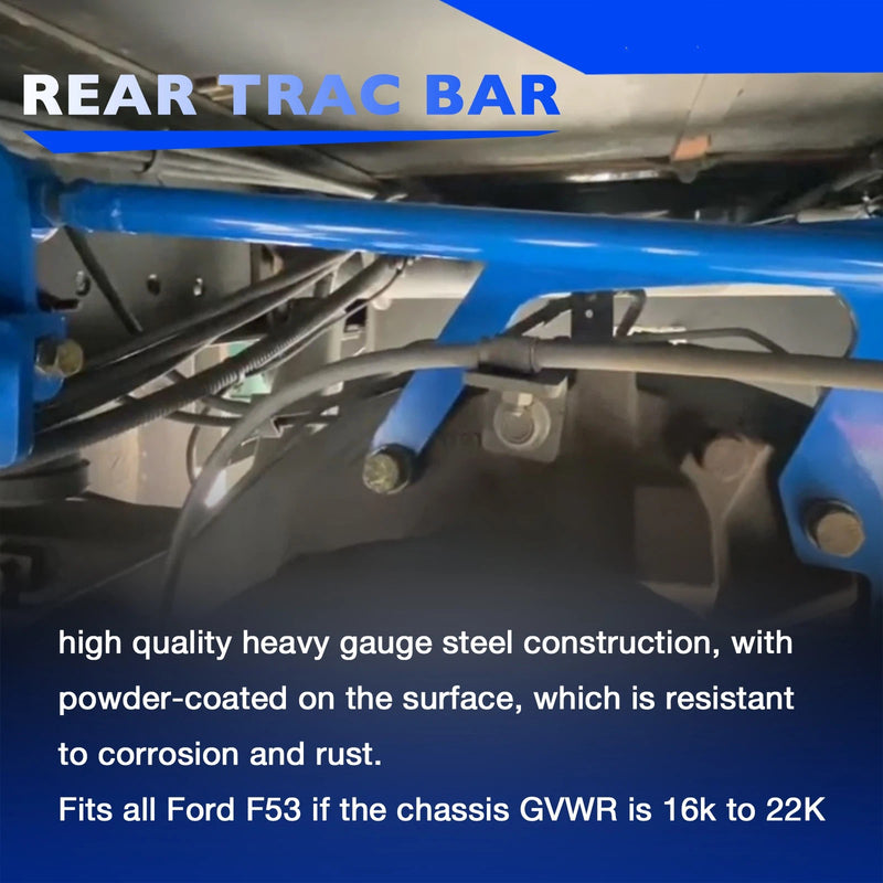 SS401 Rear Track Bar Adjustable Trac Bar for Ford F53 V8 V10 Kodiak C4500 C5500