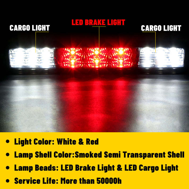 LED 3rd Brake Light for Chevy Silverado GMC Sierra 1500 2500HD 3500HD 07-13 14